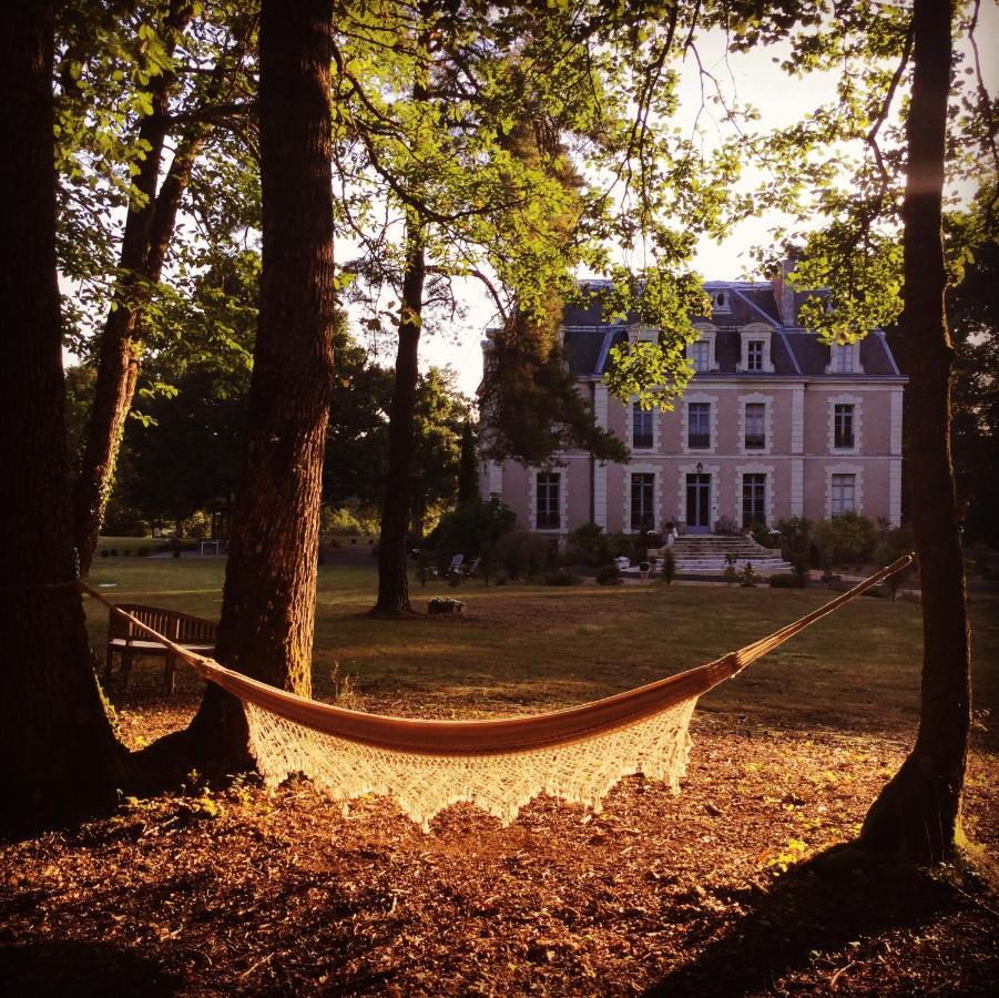 Chateau Des Essards Avec Piscine Et Jacuzzi Langeais Exterior foto
